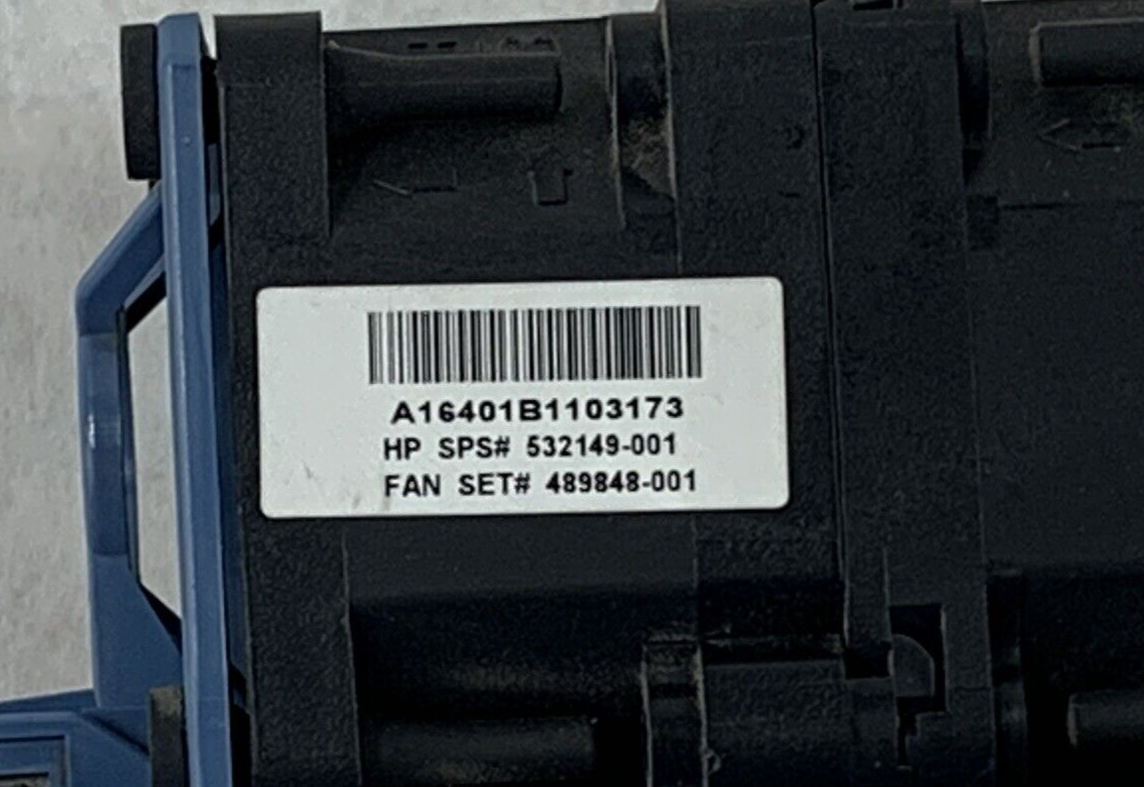 Nidec Ultraflo 2R40W12BS3CA-08T06 Dual Server Fan HP 532149-001