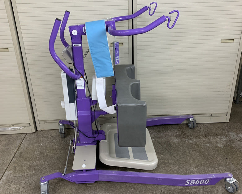 Vancare Vera II SB600 Powered Sit-to-Stand Patient Lift Powers Arms Don't Lift