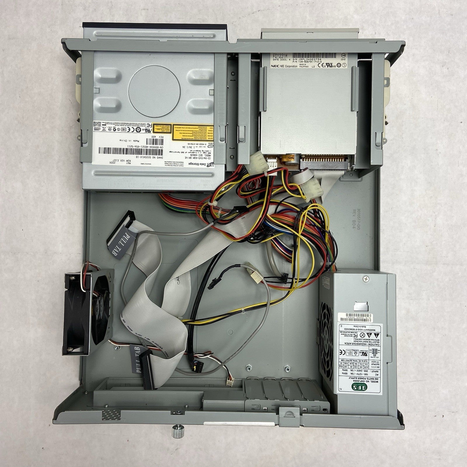 MPC ClientPro D845GRG-HYB Desktop Computer Case GPS ENP-2220A 110W PSU9