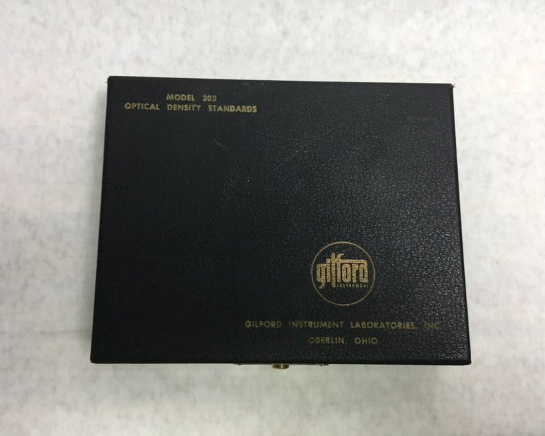 Gilford Instrument Laboratories 202 Optical Density Standards