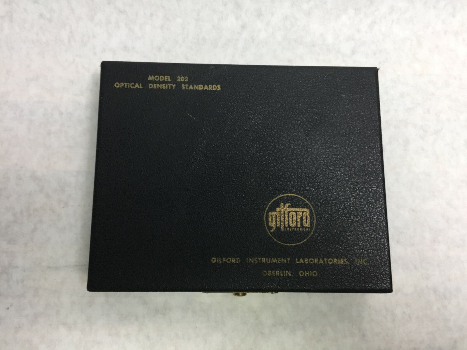 Gilford Instrument Laboratories 202 Optical Density Standards
