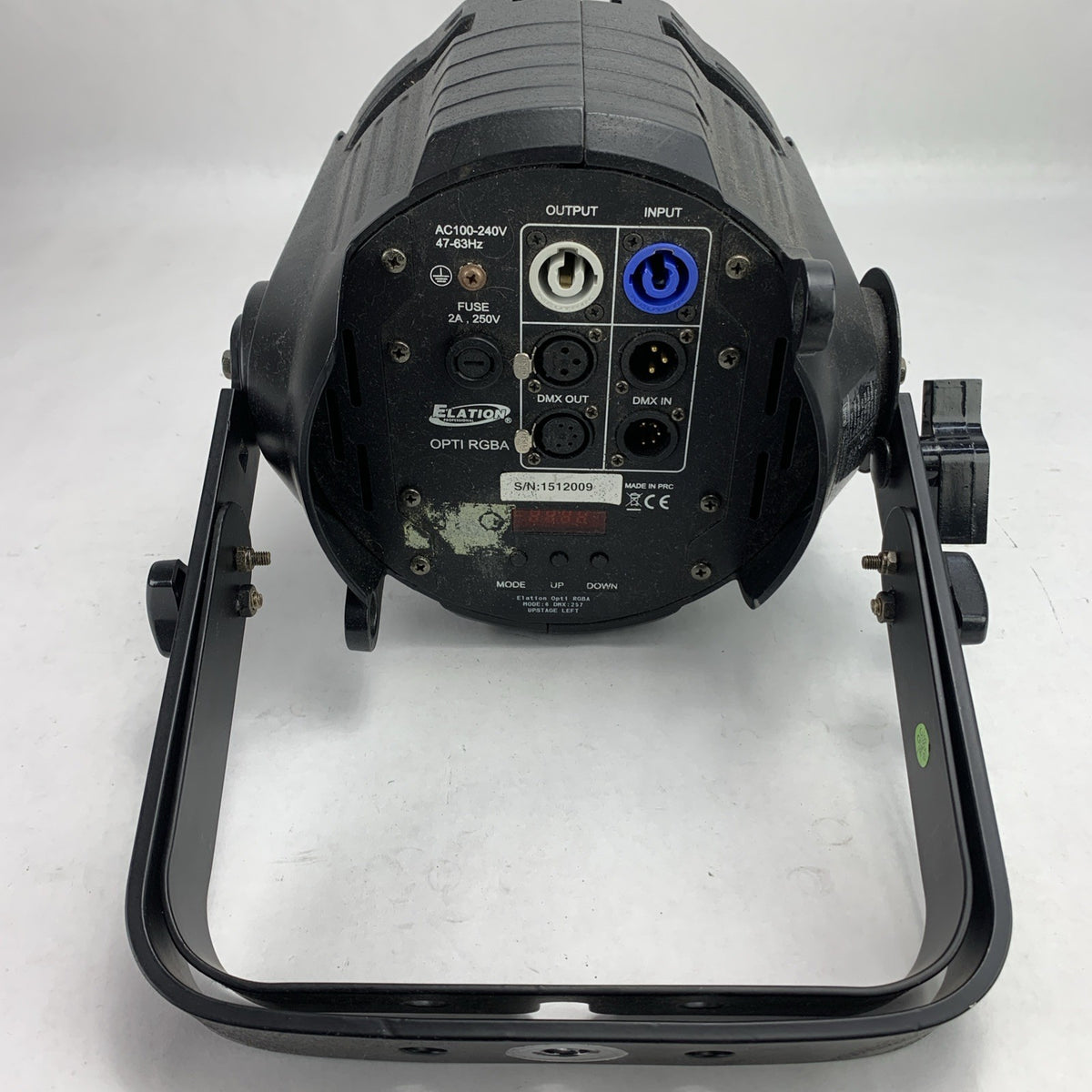 Elation Professional OPTI RGBA 240V 63Hz DMX LED Stage Wash Light3