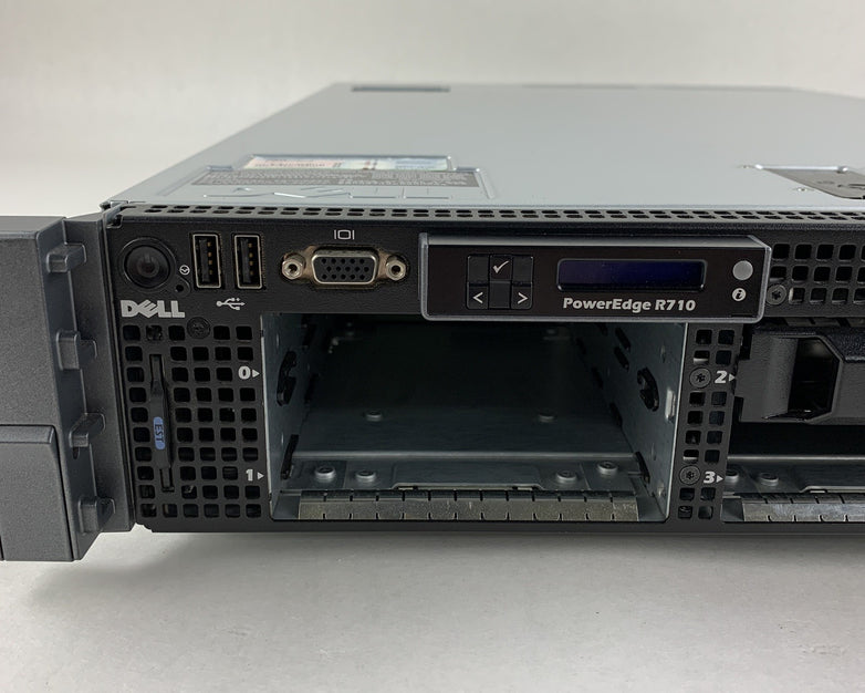 Dell PowerEdge R710 x1 Intel Xeon E5504 2.00 GHz 24 GB RAM No HDD No OS No CD