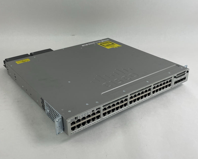 Cisco WS-C3850-48U-S V07 48-Port UPoE Switch  2x 1100W PSU Tested & Reset