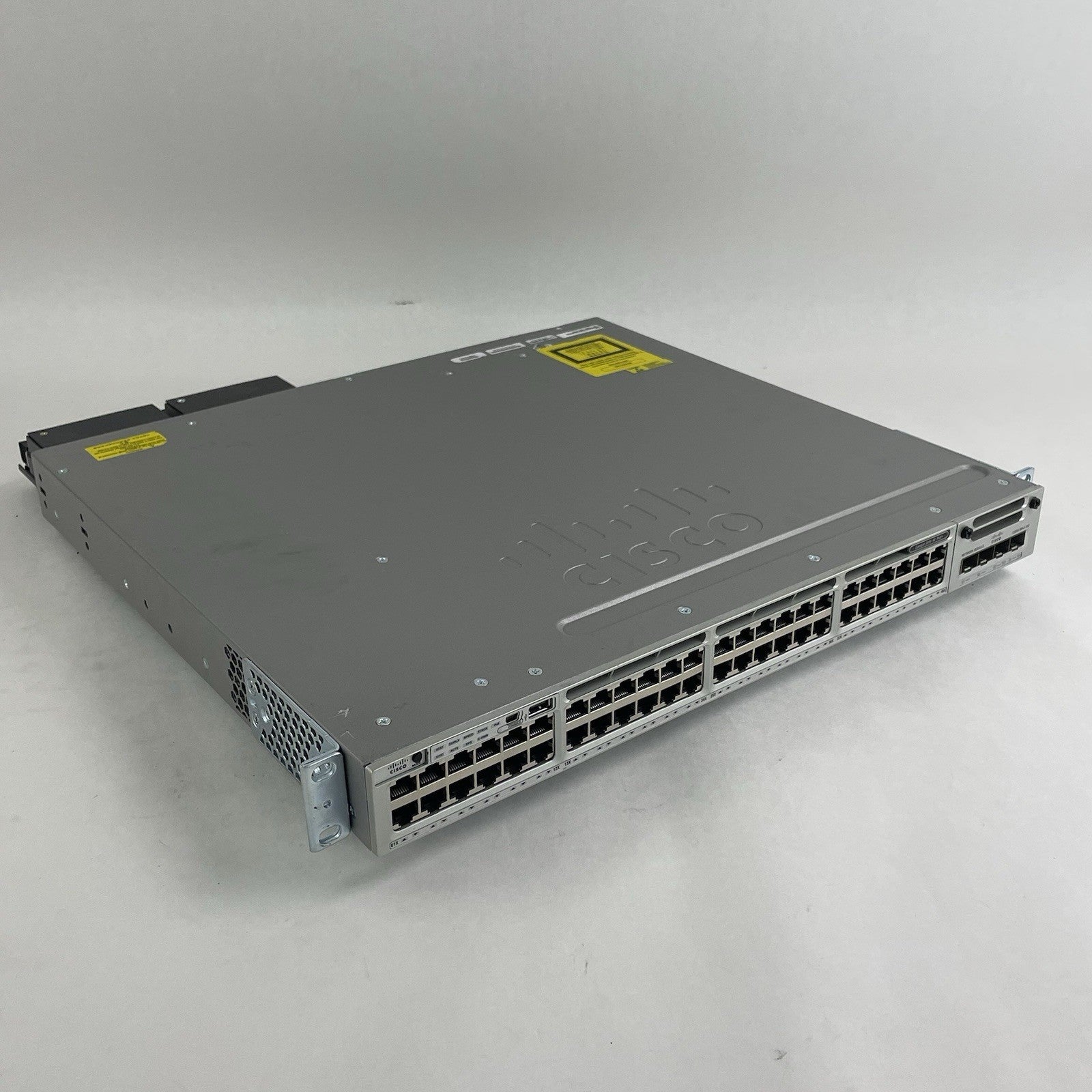 Cisco WS-C3850-48U-S V07 48-Port UPoE Switch  2x 1100W PSU Tested & Reset0
