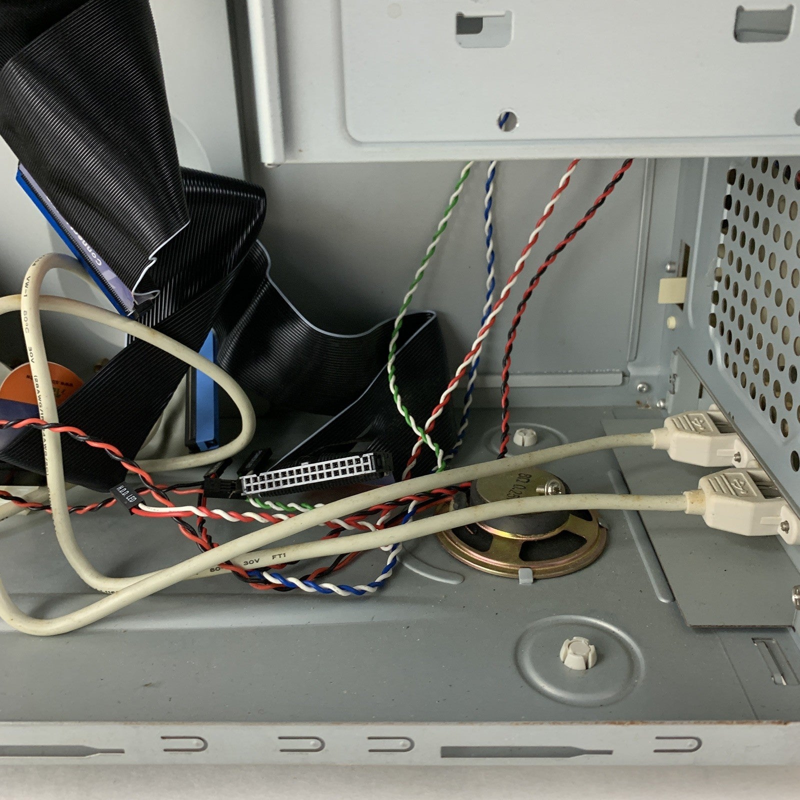 Unbranded Vintage Retro AT PC Desktop Computer Barebones Chassis