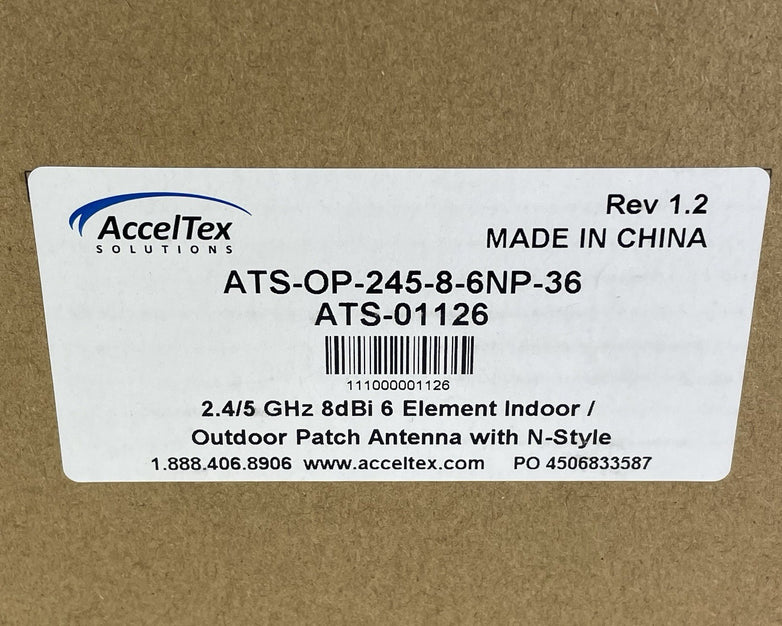 Accel Tex Solutions ATS-OP-245-8-6NP-36