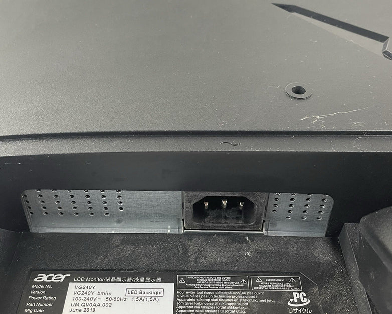 Acer Vg240y Monitor Tested
