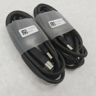 Hotron 6' ft SuperSpeed USB 3 Type A Male to B Male Cable TY5K39000M Lot of 2