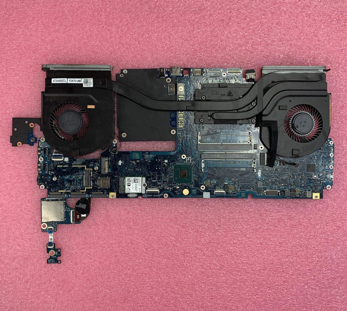 Dell Precision 7750 Motherboard Intel Core i7-10750H 2.6GHz 16GB RAM 2 Sticks5