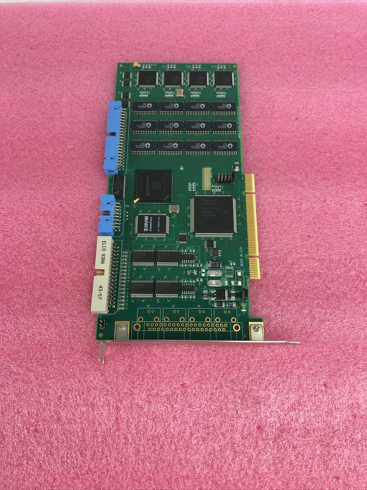 Sensoray PWB617 Rev B 16 Input JPEG Frame Grabber