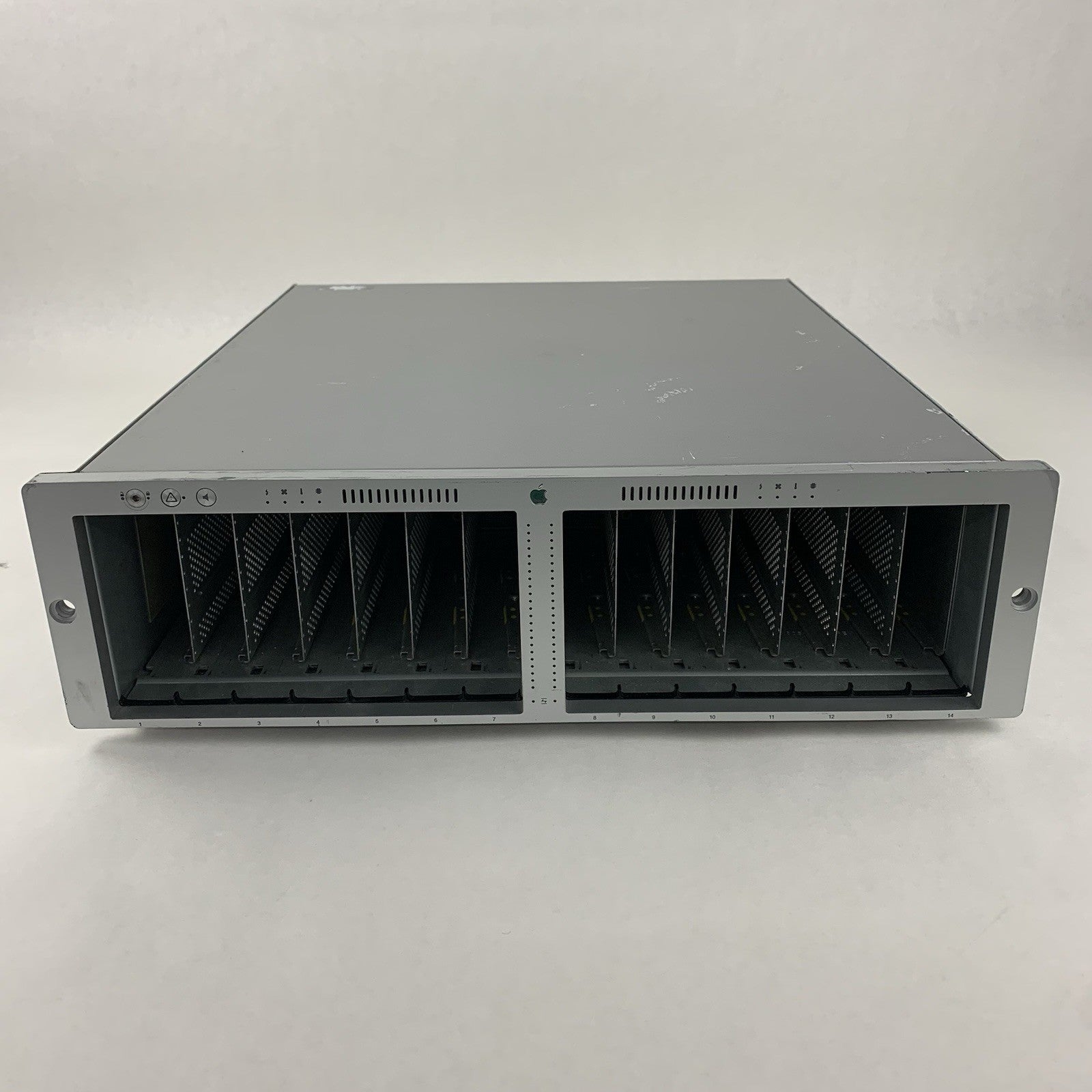 Apple Xserve Raid A1009 Network Enclosure w/ 2x 603-6332 1x PSU No HDDs No Caddy1