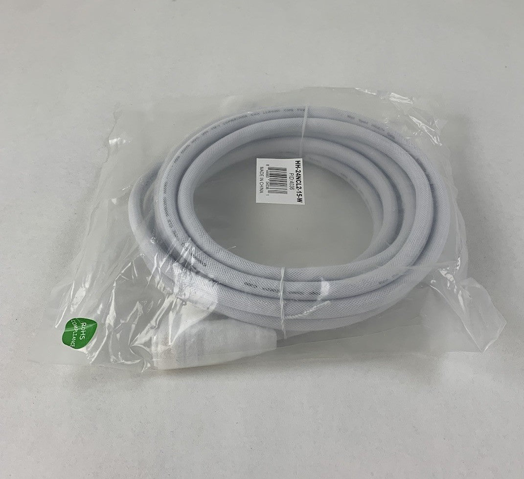Monoprice HH-24NCL2-15-W 15Ft High Speed HDMI Cable