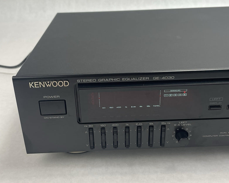 Kenwood GE-4030 Stereo Graphic Equalizer Dual Spectrum Analyzer