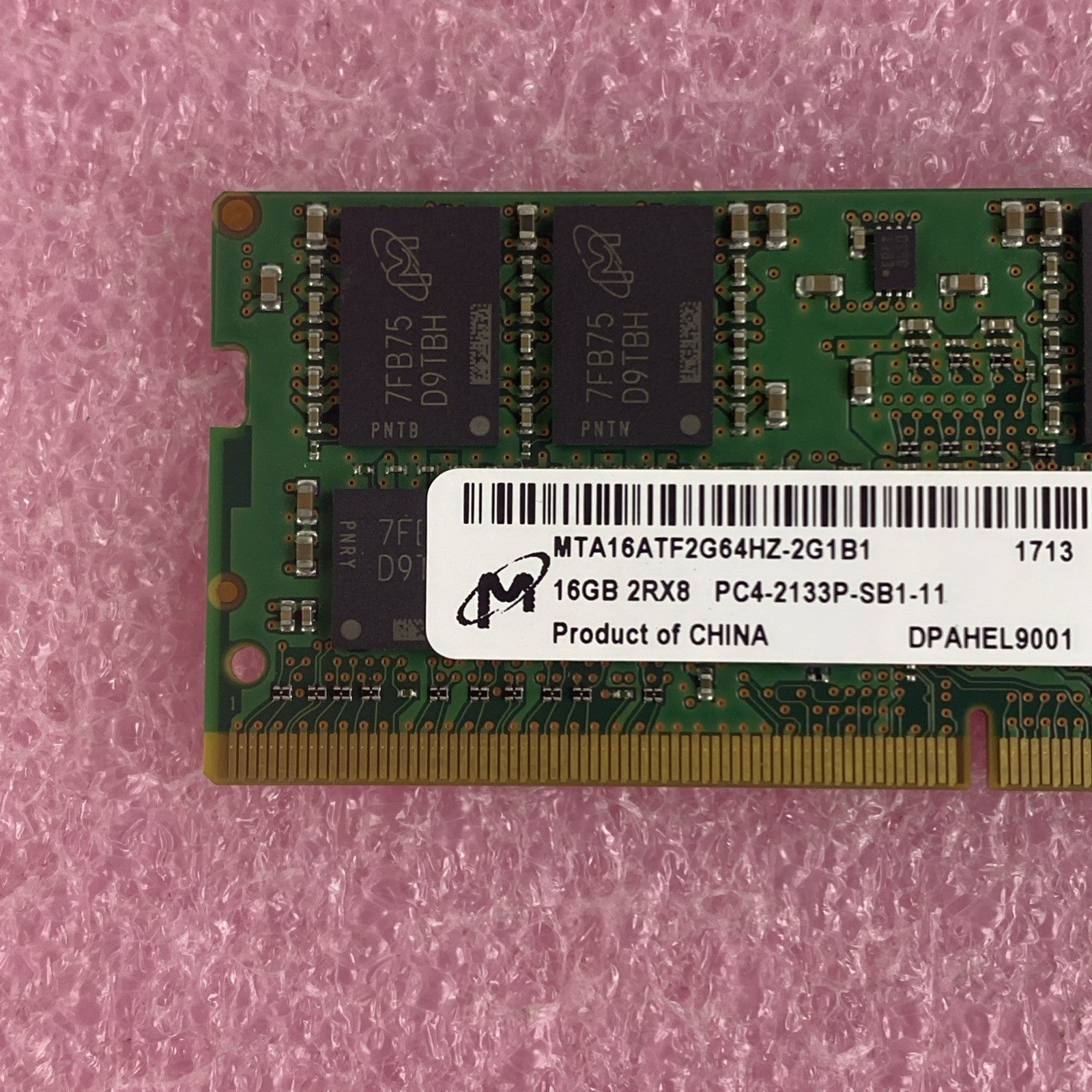 Micron PC4-2133P-SB1-11 16GB 2RX82