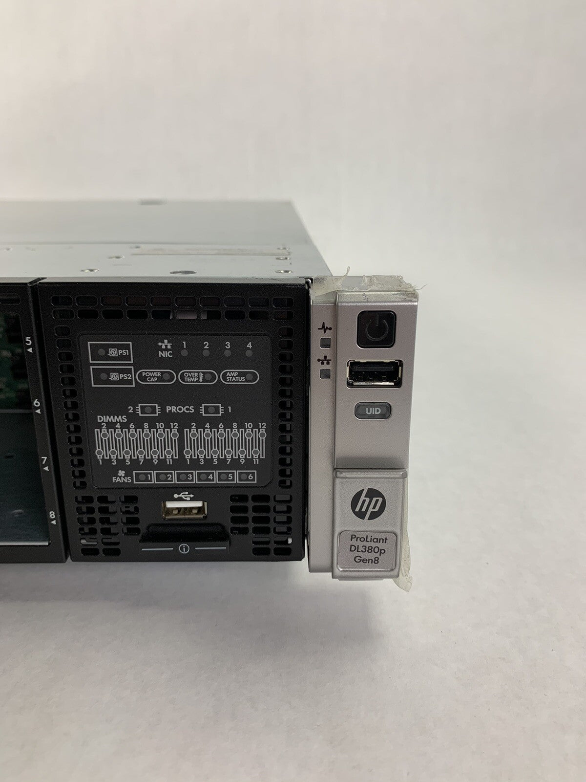 HP ProLiant DL 380p Gen8 2x Xeon E5-2620 2.0 GHz 96 GB RAM No HDD No OS