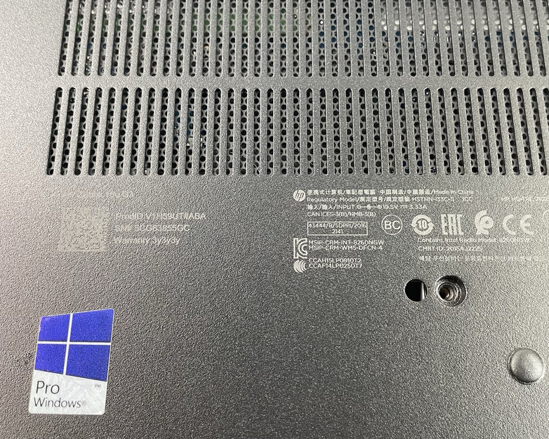 HP ZBook 15U G3 15.6" i5-6200U 2.30 GHz 8 GB RAM No SSD/OS/AC/Battery