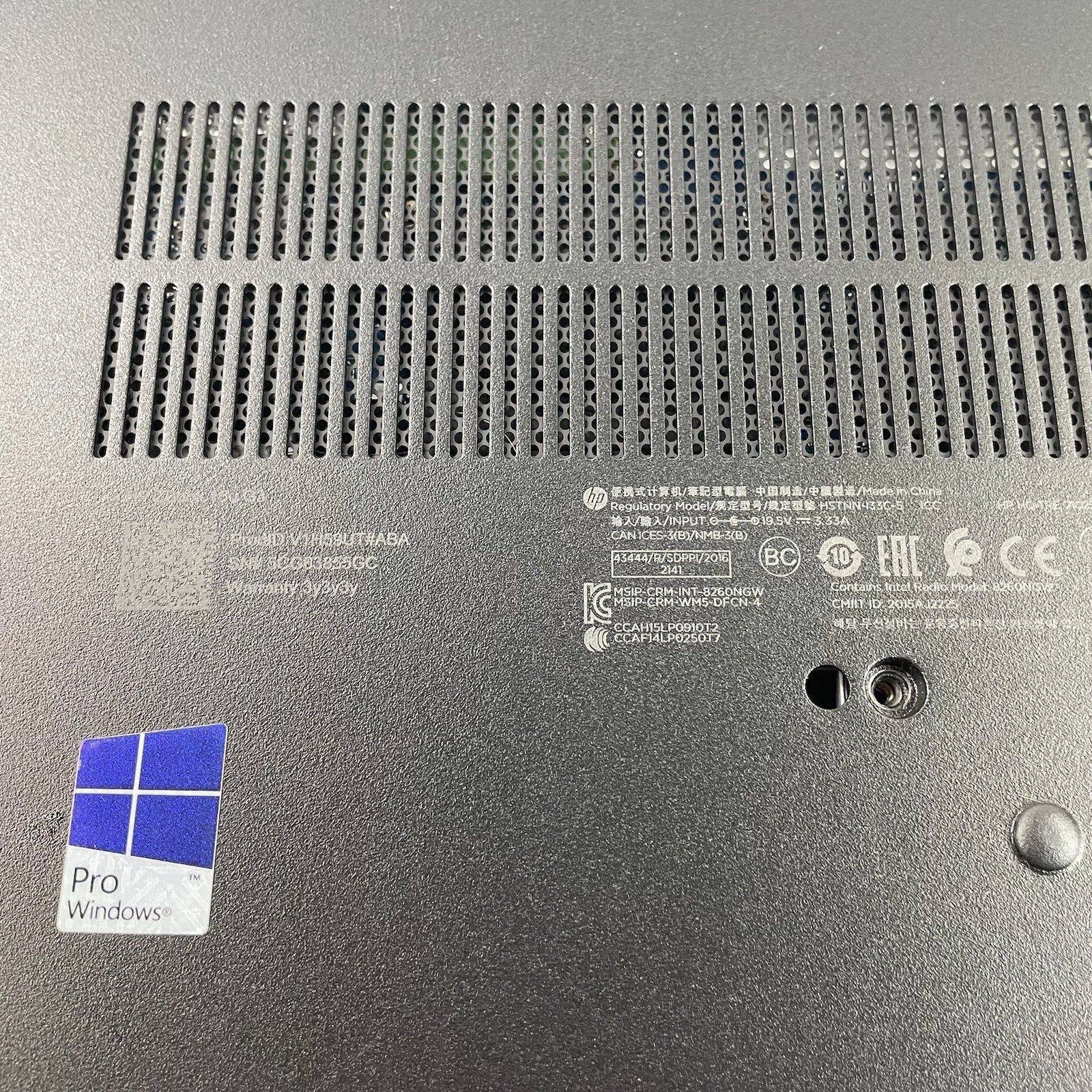 HP ZBook 15U G3 15.6" i5-6200U 2.30 GHz 8 GB RAM No SSD/OS/AC/Battery14