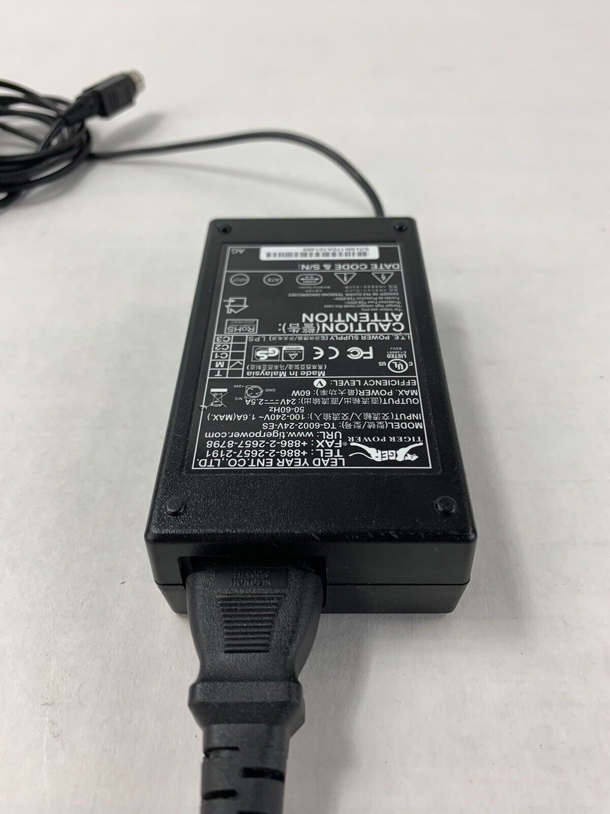 Tiger Power Supply TG-6002-24V-ES