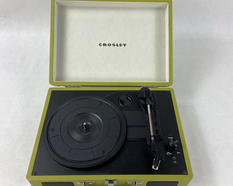 Crosley CR8005DGR Cruiser Deluxe 3-Speed Turntable