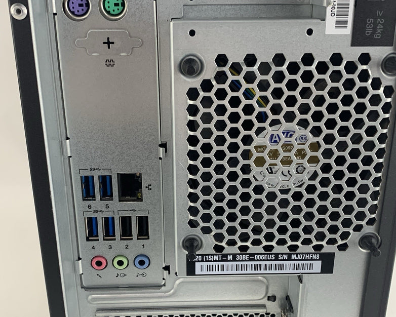 Lenovo ThinkStation P520 Tower W-2145 3.70 GHz 32 GB RAM Nvidia K2000 No OS/HDD