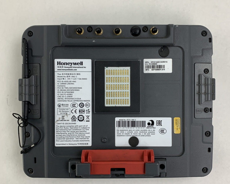 Honeywell Thor VM1C Mount Computer Atom 2530 1 GB Ram W/Dock No OS No Flash