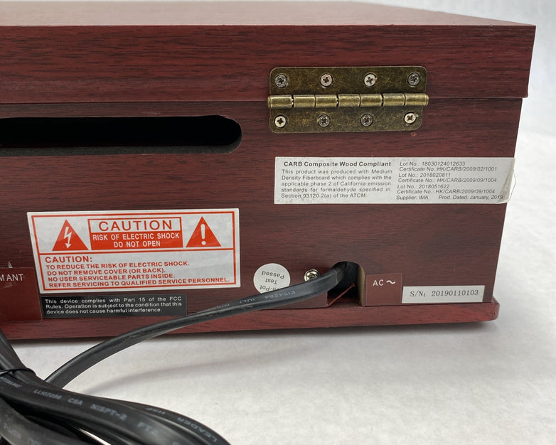 Studehaker SB6052 Turntable FM/AM stereo Receiver Cassette Player
