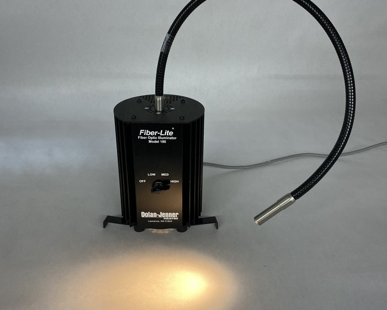 Dolan Jenner Fiber-Lite 190 Fiber Optic Illuminator w/ Gooseneck Light
