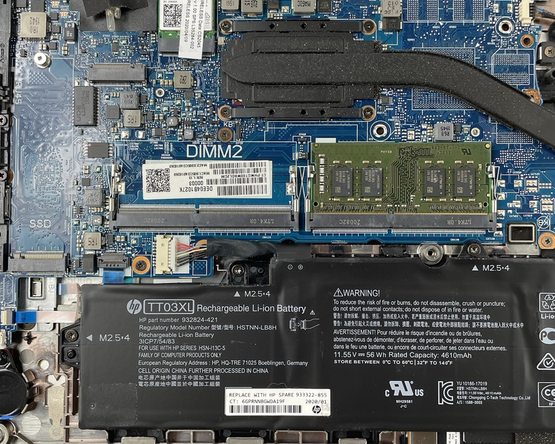 HP EliteBook 850 G6 15.6" i7-8665U 1.90 GHz 8 GB RAM No SSD/OS/AC