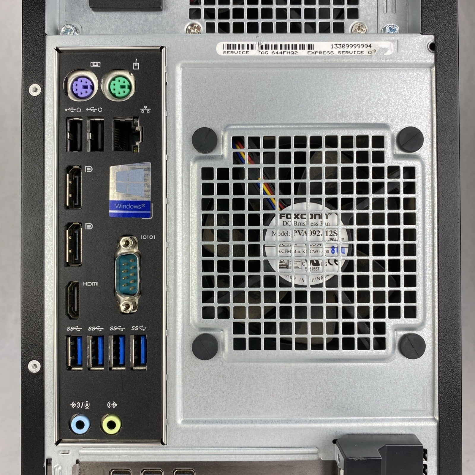 Dell Precision Tower 3620 Intel Xeon E3-1225 v6 3.30GHz 32GB RAM No HDD No OS