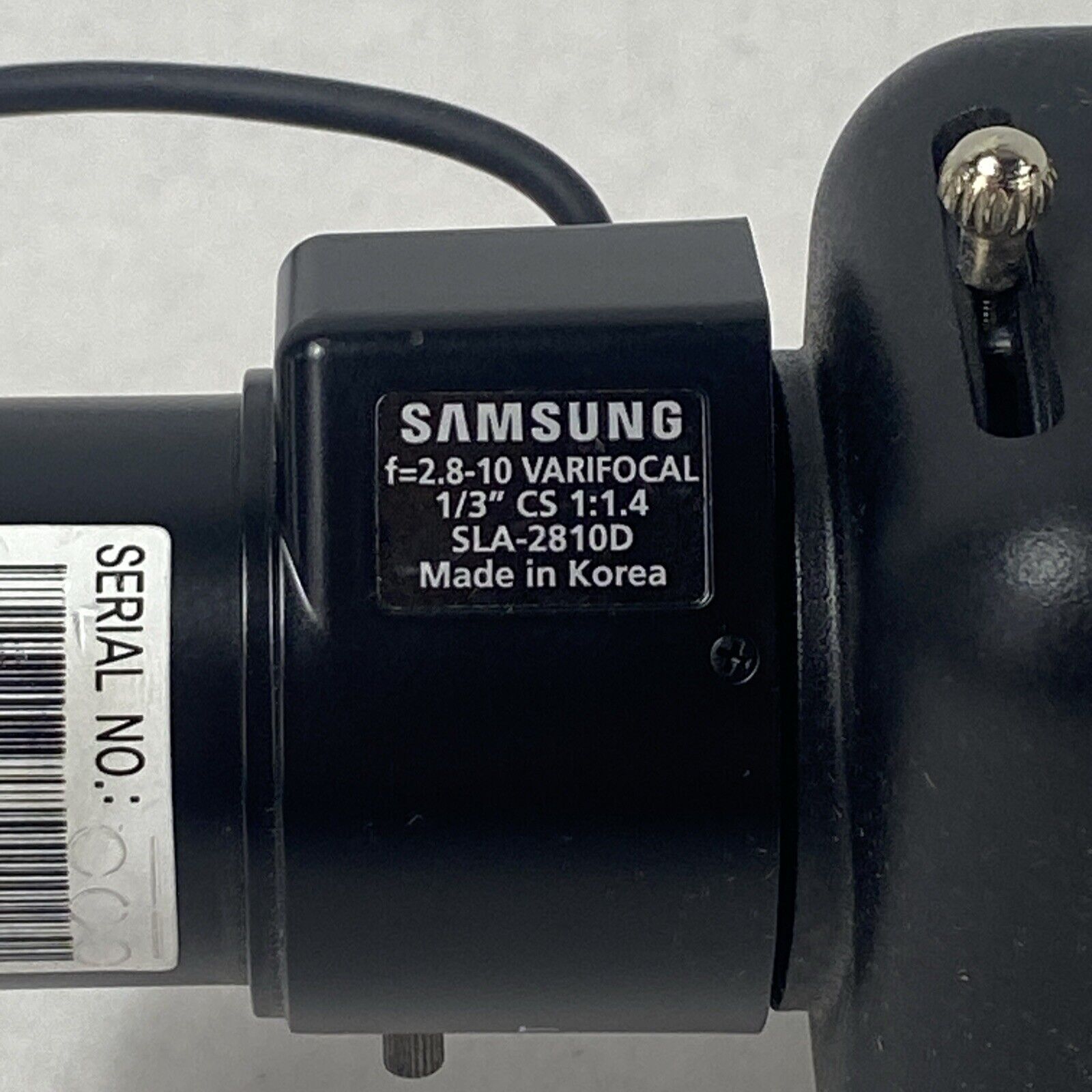 Digital Watchdog C232T Box Camera w/ 1/3" 2.8-10 Varifocal 1:1.4 Lens SLA-2810D