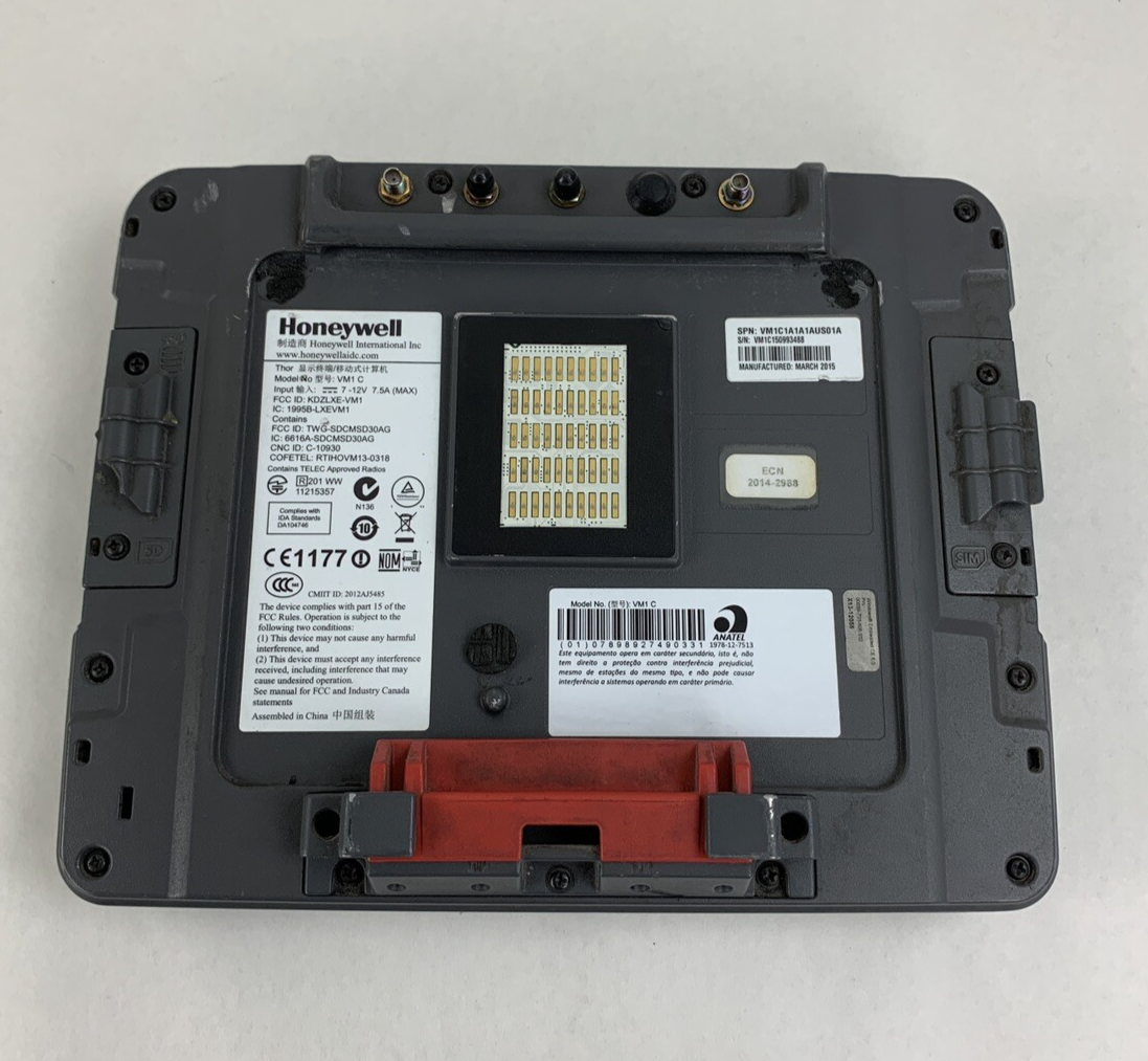 Honeywell Thor VM1C Mount Computer Atom 2530 1 GB Ram No OS No Flash No Stylus