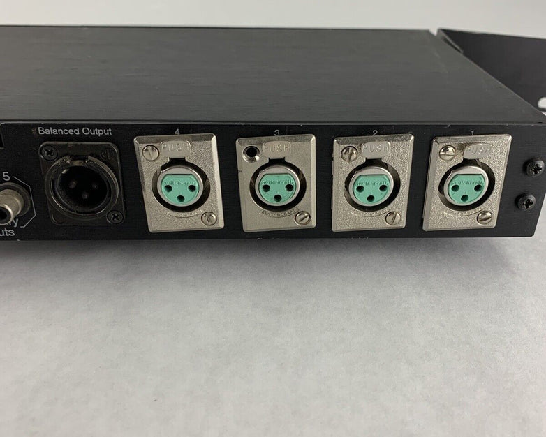 Edcor Electronic MX100PX Programable Microphone Mixer Power Tested