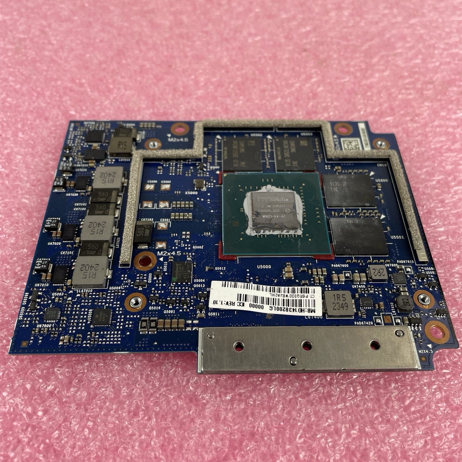 NVIDIA RTX A1000 6GB GDDR6 for HP ZBook Fury 16 G102