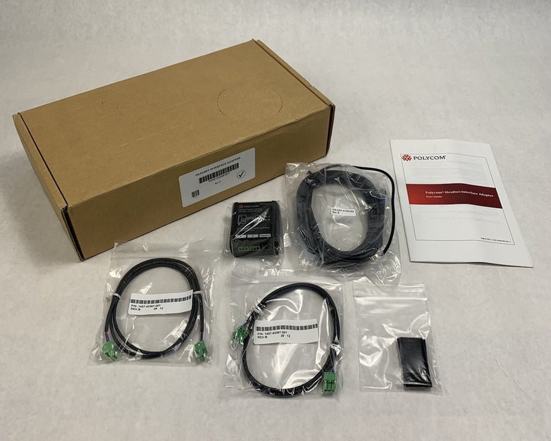 Polycom 2201-33206-001 Rev B Headset Interface Adapter