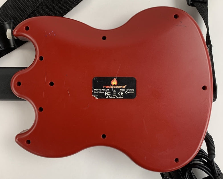RedOctane PSLGH Guitar Hero Wired Guitar Red For Playstation 2