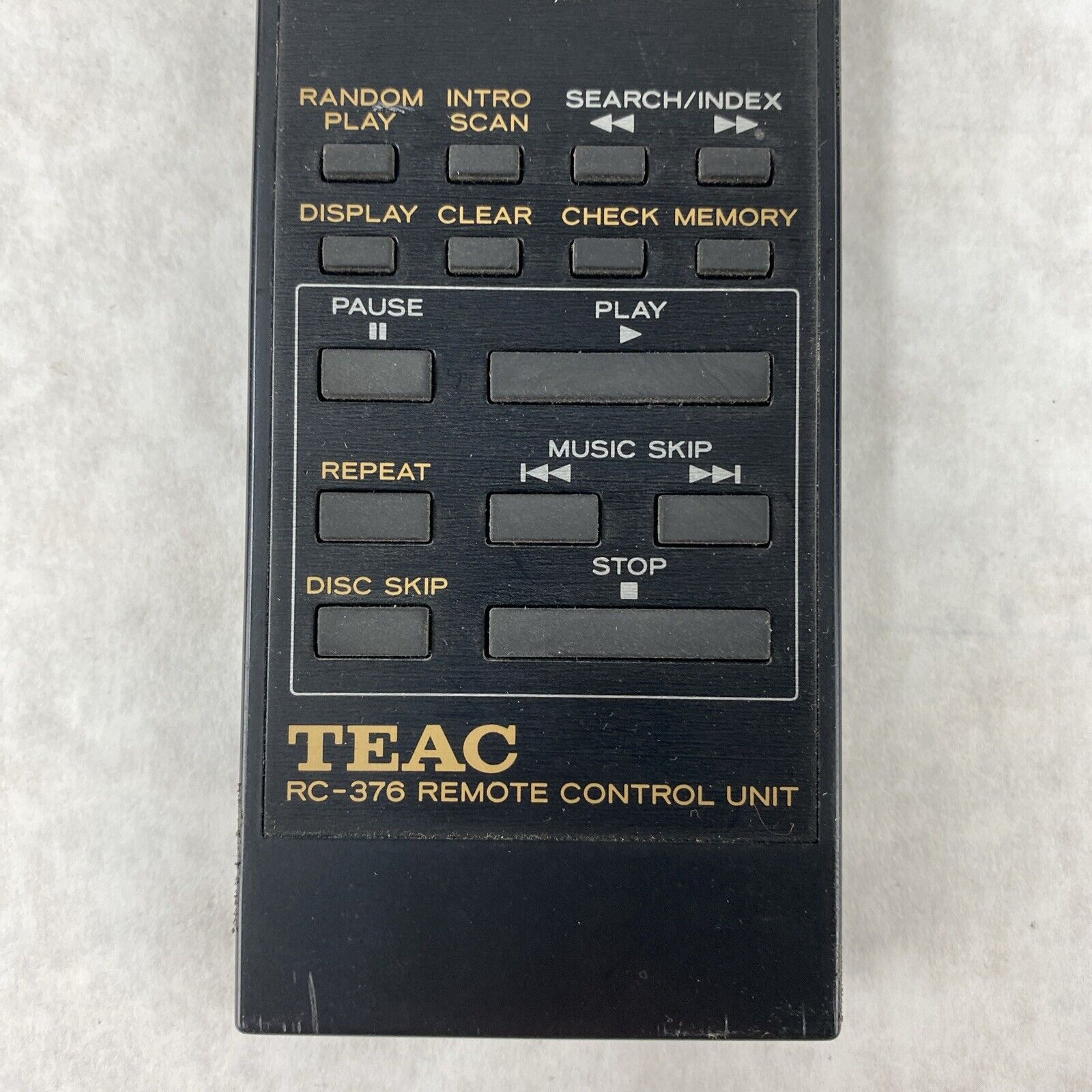 TEAC RC-376 Remote Control for CD Changer PD-C400