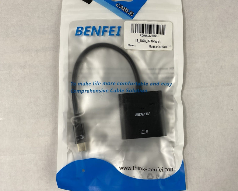 Benfei B_USA_171black DisplayPort Cable (Lot of 12)