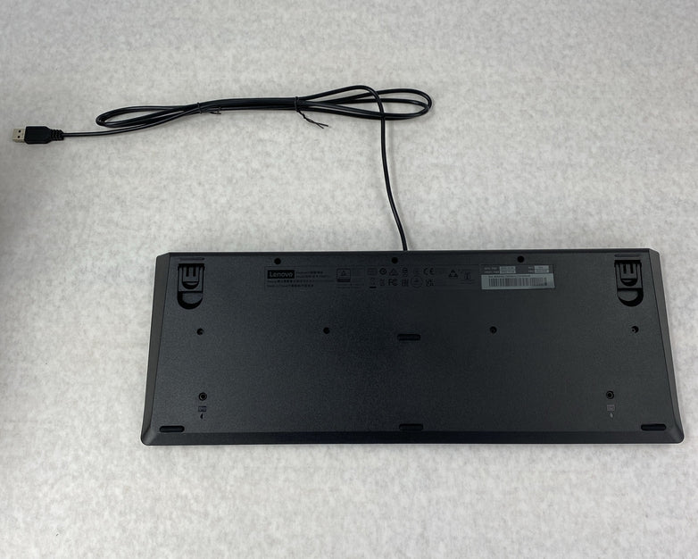 Lot of 4 Lenovo KBBH21 Traditional USB Wired Keyboards 00XH688