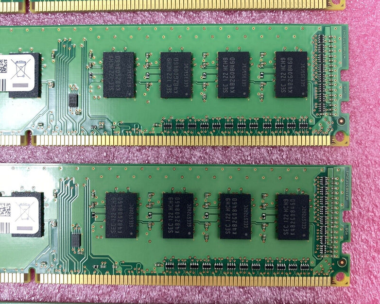 Lot ( 8 ) 2GB Samsung M378B5773DH0-CH9 1Rx8 PC3-10600U DDR3-1333MHz Desktop RAM