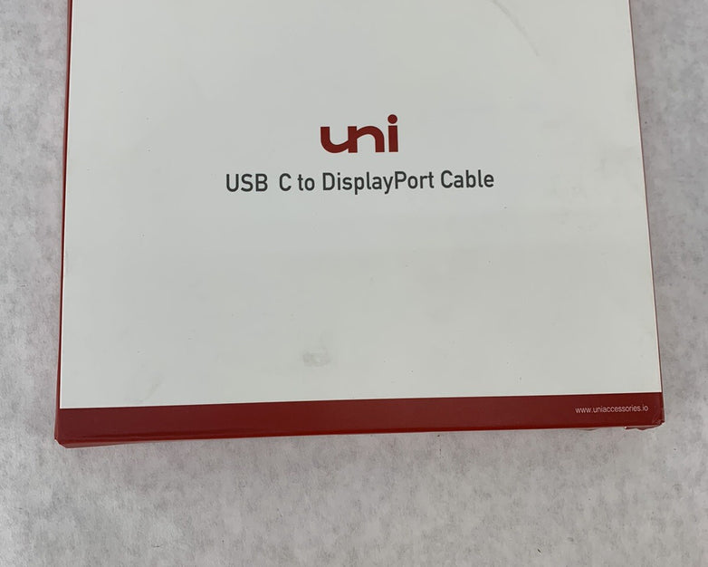 DisplayPort Cable Uni Brand USB-C to DisplayPort Cable 10 ft. New