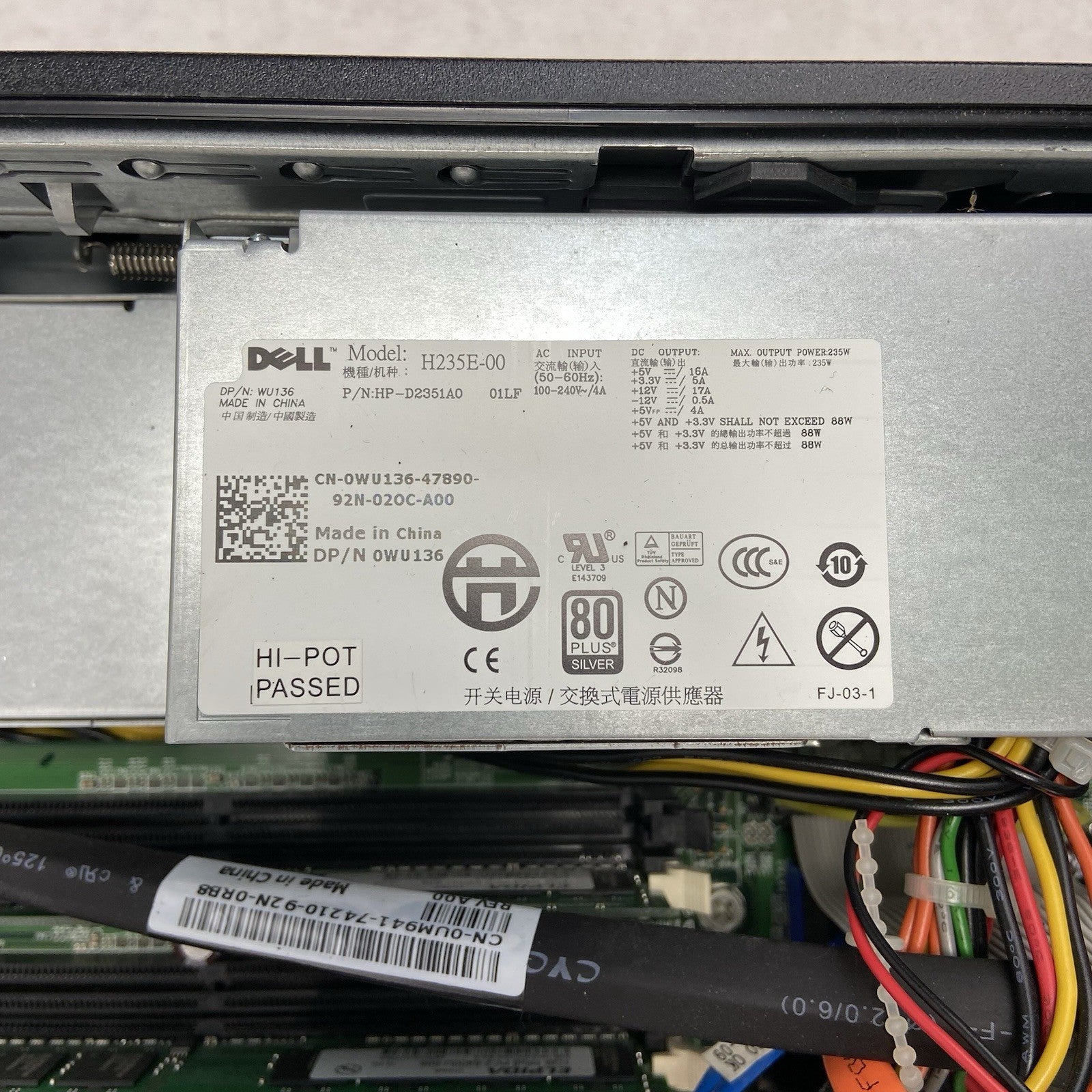 Dell Optiplex 760 SFF Intel Core 2 Duo E7300 2.66GHz 2GB RAM No HDD No OS11