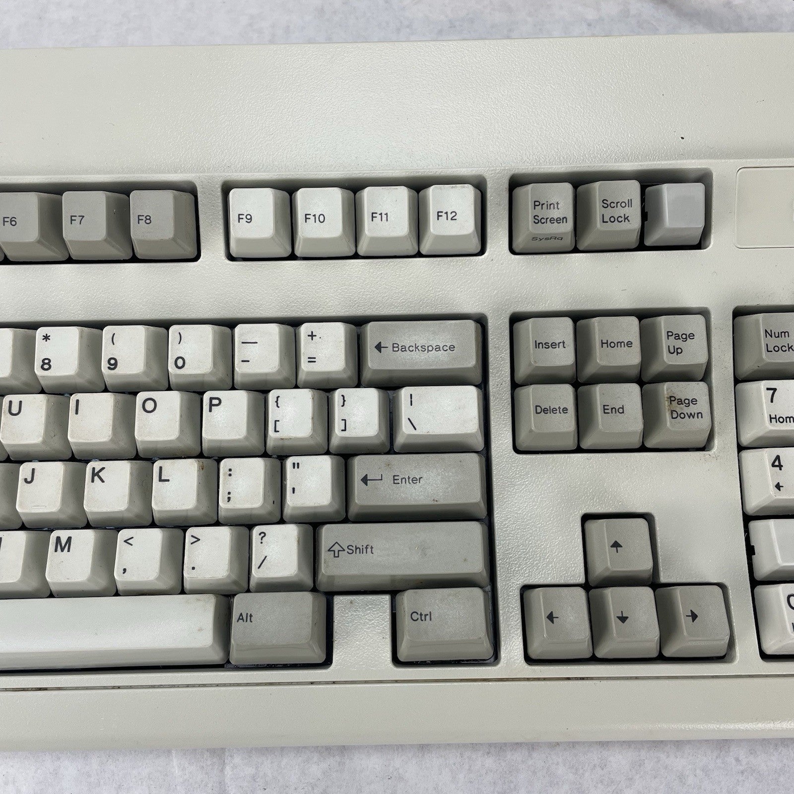 1995 IBM Model M Clicky Mechanical Keyboard 92G7453 Parts Broken Spacebar3