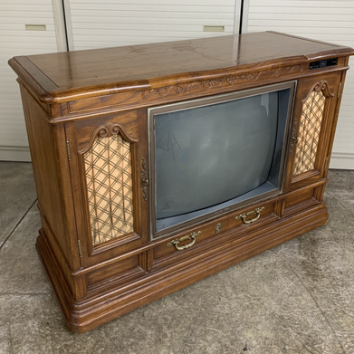 Zenith TV SB2777P 1985 Advanced System 3 Color Television Built in Speakers