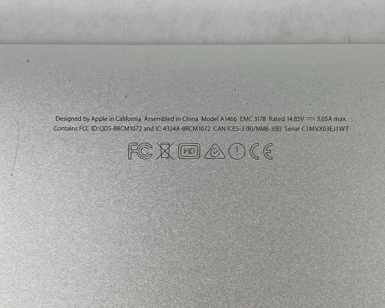 Apple MacBook Air A1466 2017 Keyboard Assembly w/ Battery