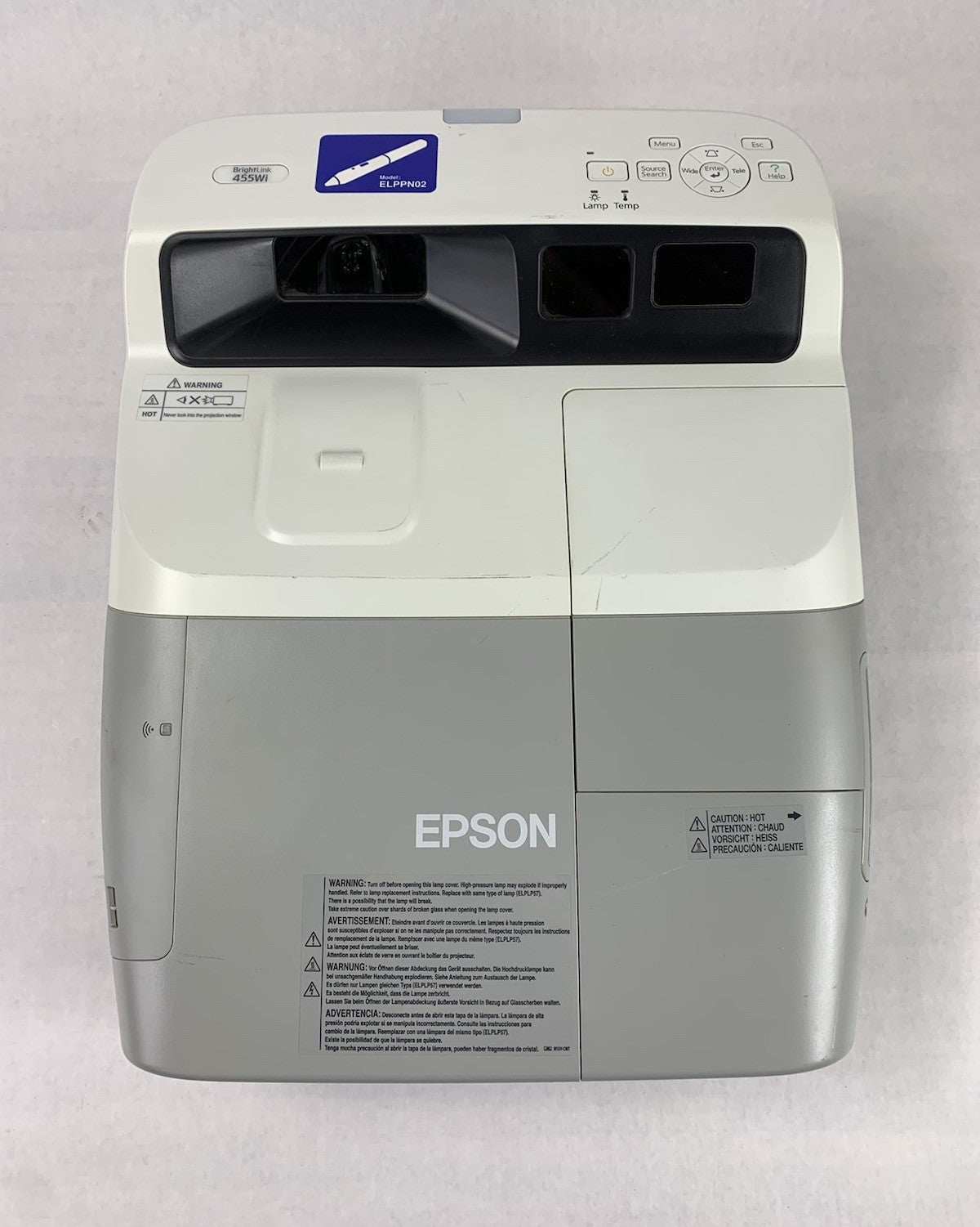 Epson Brightlink H440A LCD Projector 1518 Lamp Hours