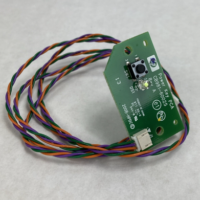 HP DesignJet Z5400 Power Switch Button Board CB981-60025