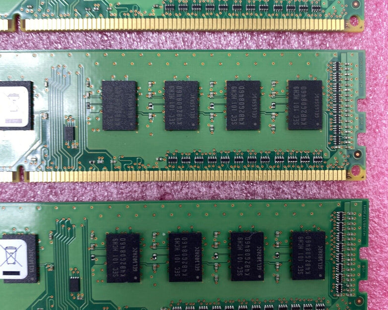 Lot ( 8 ) 2GB Samsung M378B5773DH0-CH9 1Rx8 PC3-10600U DDR3-1333MHz Desktop RAM