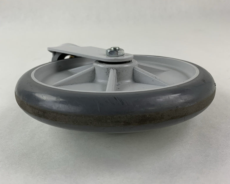 Stryker 1025 Zoom Hospital Stretcher 8" Wheel Caster OEM Assembly Missing Side