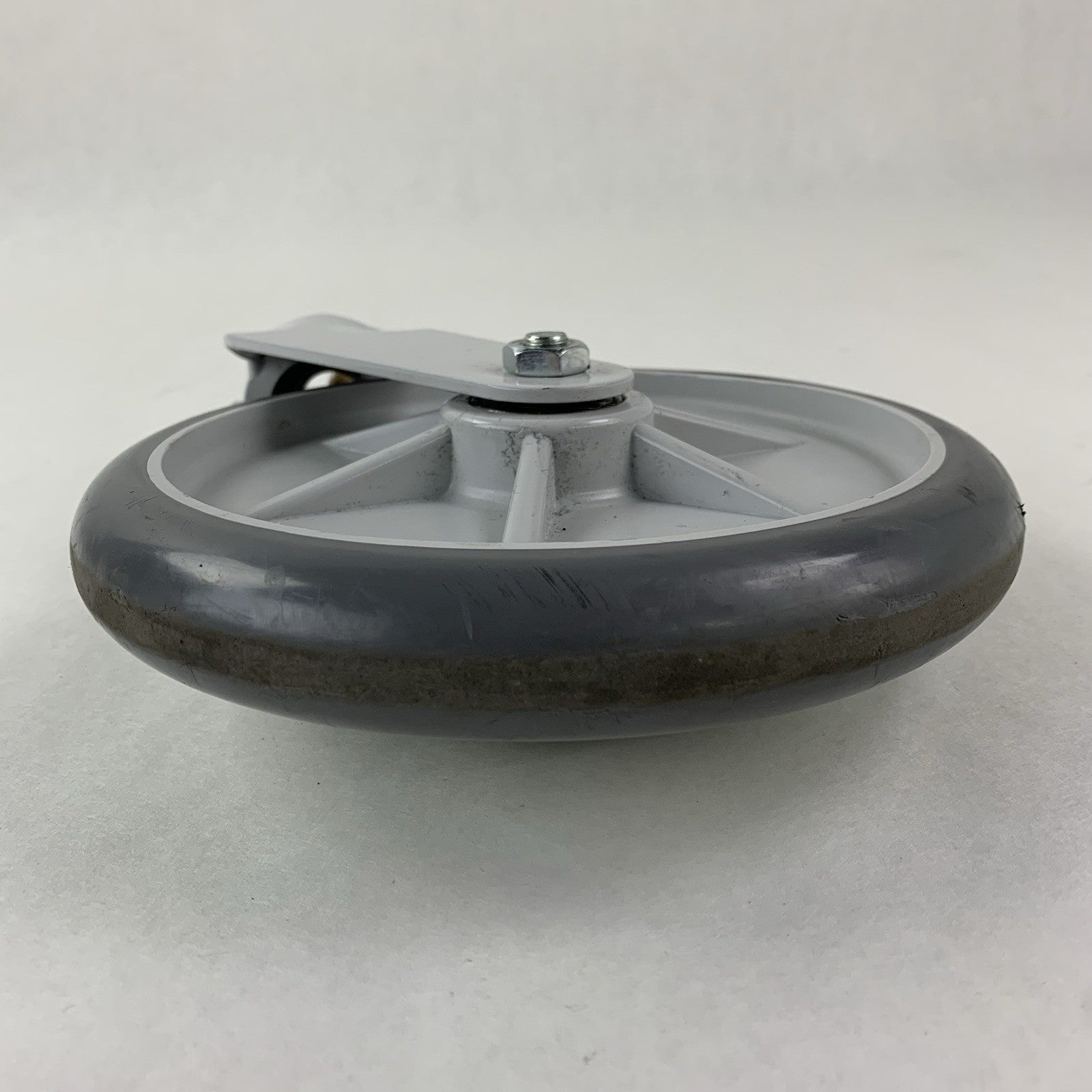 Stryker 1025 Zoom Hospital Stretcher 8" Wheel Caster OEM Assembly Missing Side3
